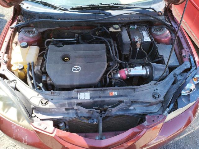 JM1BK143461509573 - 2006 MAZDA 3 HATCHBACK RED photo 11