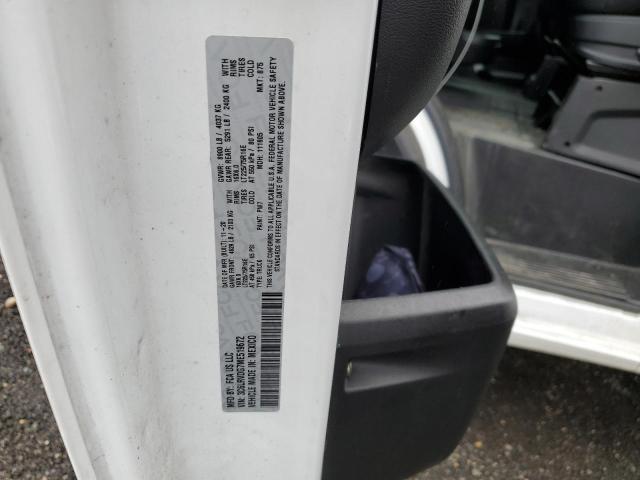 3C6LRVDG7ME519672 - 2021 RAM PROMASTER 2500 HIGH Blanc photo 12
