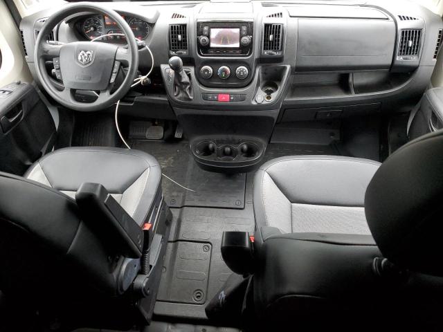 3C6LRVDG7ME519672 - 2021 RAM PROMASTER 2500 HIGH Blanc photo 8