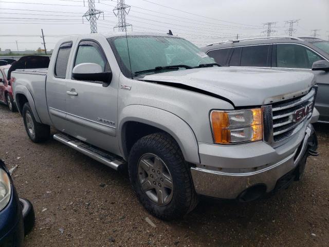 1GTR2WE79CZ324073 - 2012 GMC SIERRA K1500 SLT SILVER photo 4