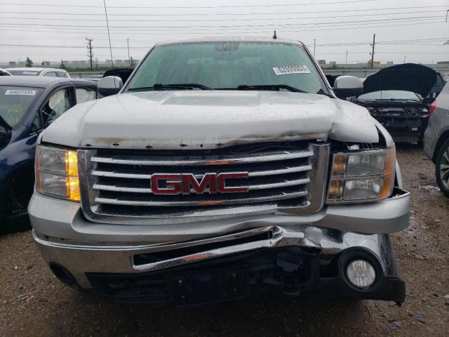 1GTR2WE79CZ324073 - 2012 GMC SIERRA K1500 SLT SILVER photo 5