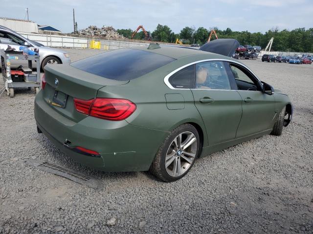WBA4J3C55JBG91278 - 2018 BMW 430XI GRAN COUPE GREEN photo 3