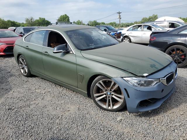 WBA4J3C55JBG91278 - 2018 BMW 430XI GRAN COUPE GREEN photo 4
