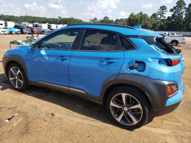 KM8K33A51MU617087 - 2021 HYUNDAI KONA LIMITED BLUE photo 2