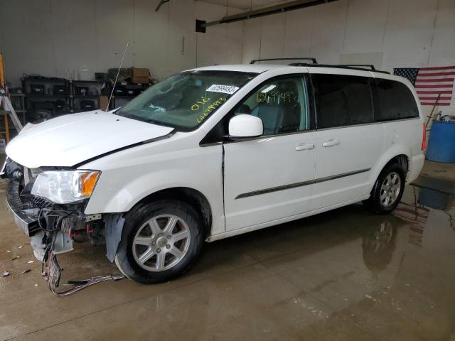 2C4RC1BG9CR400180 - 2012 CHRYSLER TOWN & COU TOURING WHITE photo 1