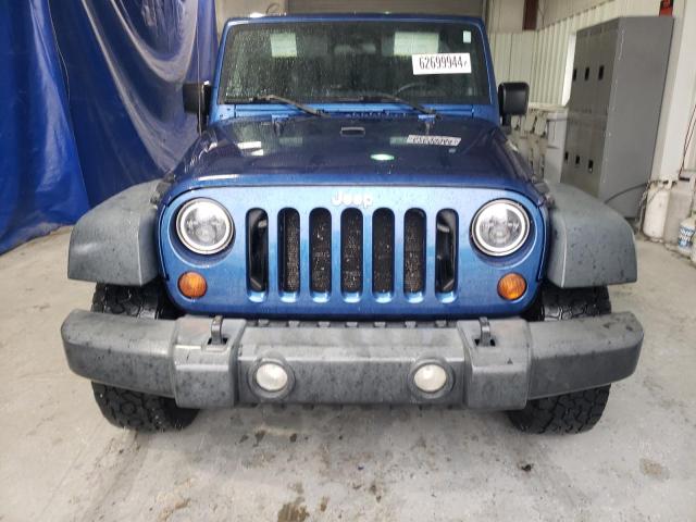 1J4GB39179L731200 - 2009 JEEP WRANGLER U X BLUE photo 5