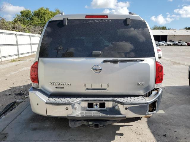 5N1AA08A46N709858 - 2006 NISSAN ARMADA SE SILVER photo 6