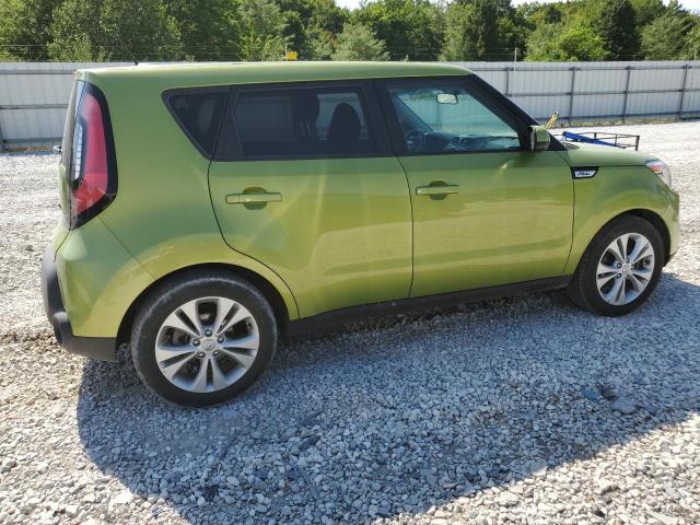 KNDJP3A50F7767410 - 2015 KIA SOUL + GREEN photo 3