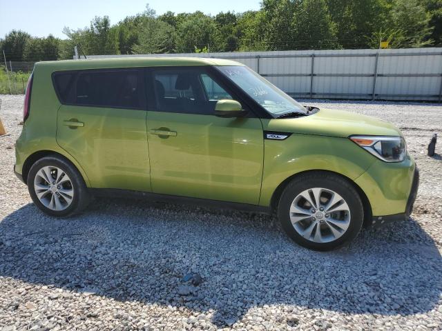 KNDJP3A50F7767410 - 2015 KIA SOUL + GREEN photo 4