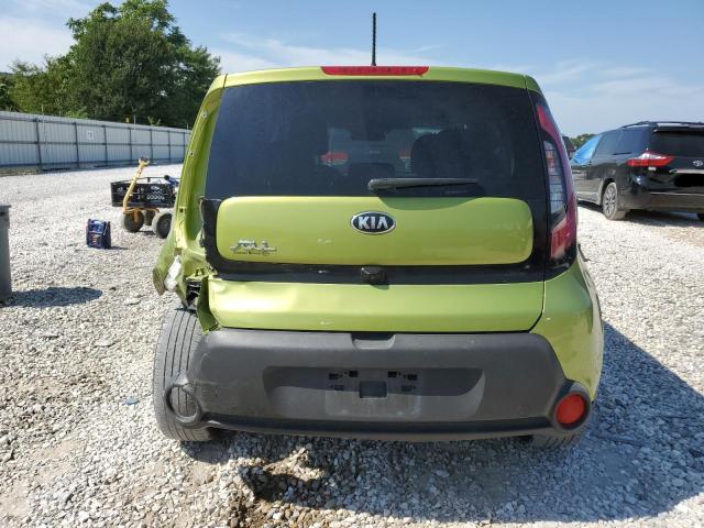 KNDJP3A50F7767410 - 2015 KIA SOUL + GREEN photo 6