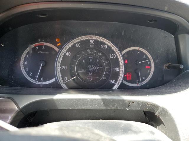 1HGCR2F83GA048593 - 2016 HONDA ACCORD EXL ნაცრისფერი ფოტო 9