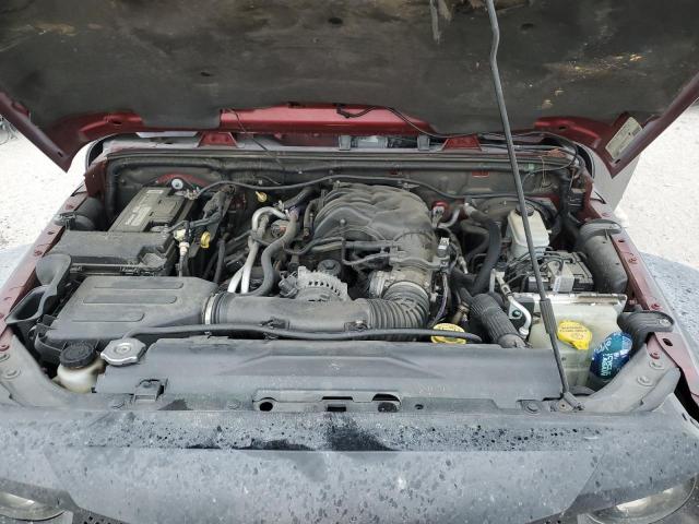 1C4HJWEG2CL128316 - 2012 JEEP WRANGLER UNLIMITED SAHARA შავი ფოტო 12