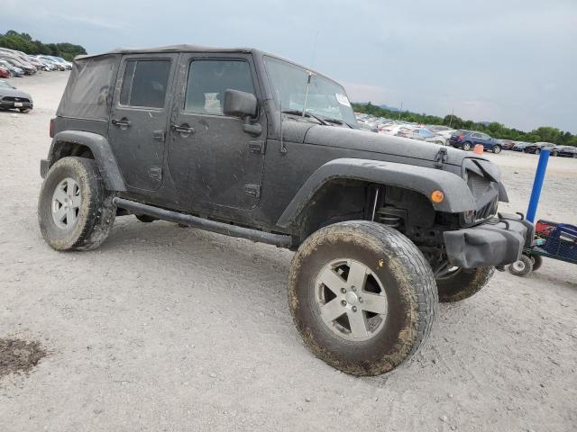 1C4HJWEG2CL128316 - 2012 JEEP WRANGLER UNLIMITED SAHARA შავი ფოტო 4