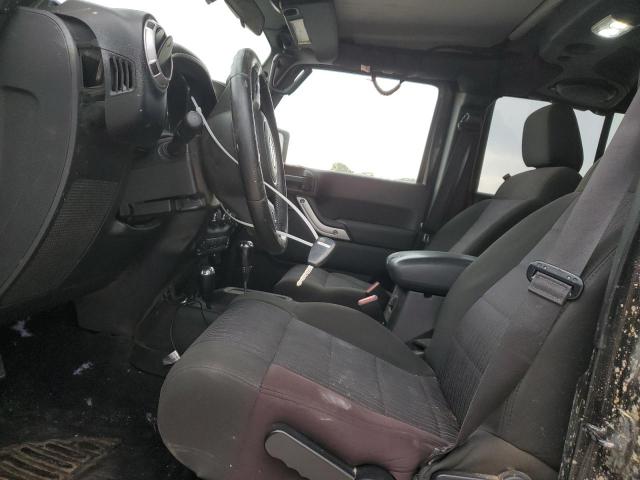 1C4HJWEG2CL128316 - 2012 JEEP WRANGLER UNLIMITED SAHARA შავი ფოტო 7