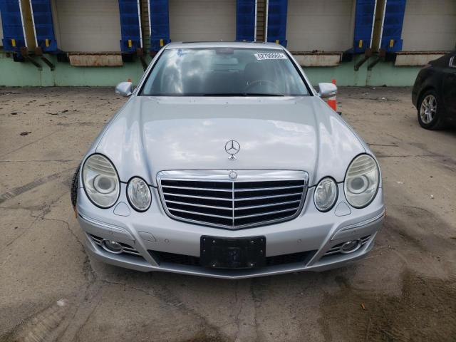 WDBUF90XX8B223632 - 2008 MERCEDES-BENZ E 550 4MATIC SILVER photo 5