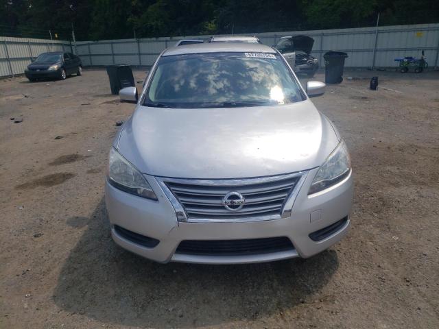 3N1AB7AP8FY296079 - 2015 NISSAN SENTRA S SILVER photo 5