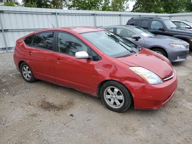 JTDKB20U977572543 - 2007 TOYOTA PRIUS RED photo 4