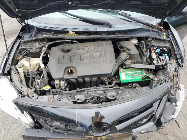 2T1BU4EE1DC031732 - 2013 TOYOTA COROLLA BASE Սև լուսանկար 11
