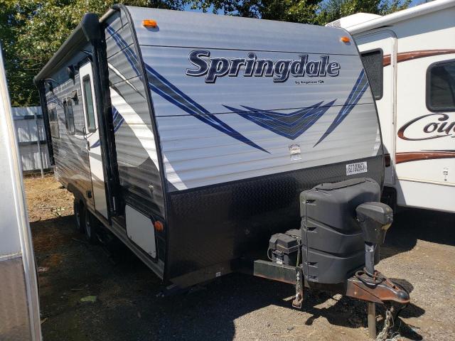 4YDT20121JG104350 - 2018 KEYSTONE SPRINTER WHITE photo 1