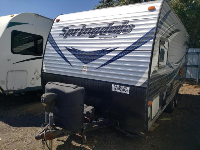 4YDT20121JG104350 - 2018 KEYSTONE SPRINTER WHITE photo 2