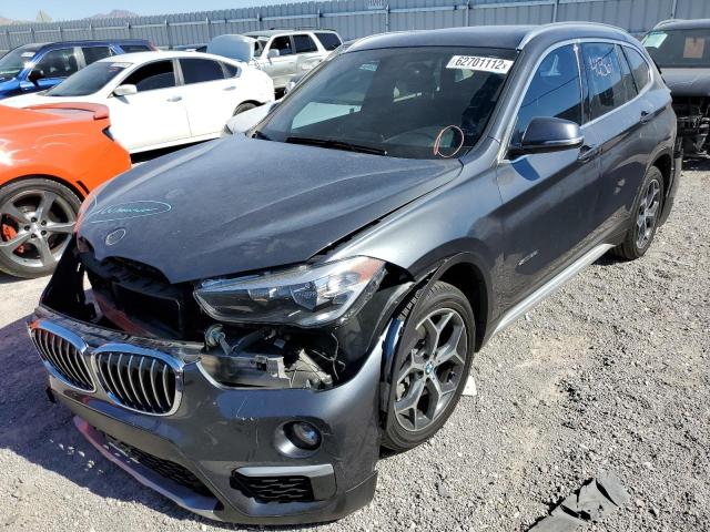 WBXHT3C37J5K31096 - 2018 BMW X1 XDRIVE28I CHARCOAL photo 2
