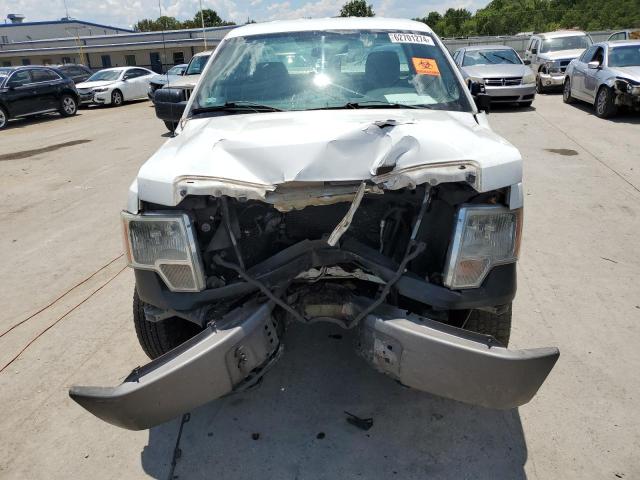 1FTMF1EM9DKE46241 - 2013 FORD F150 WHITE photo 5