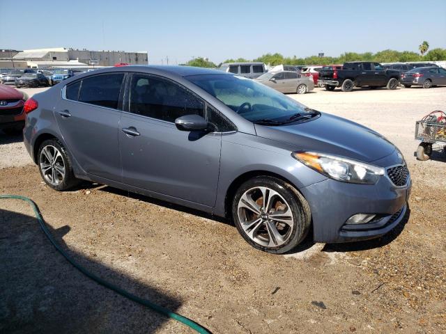 KNAFZ4A81E5058752 - 2014 KIA FORTE EX GRAY photo 4