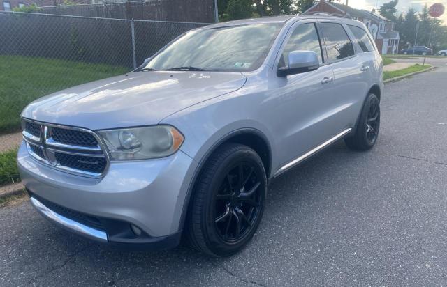 1D4RE4GGXBC639199 - 2011 DODGE DURANGO CREW GRAY photo 2