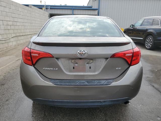 5YFBURHE4KP916612 - 2019 TOYOTA COROLLA L GRAY photo 6