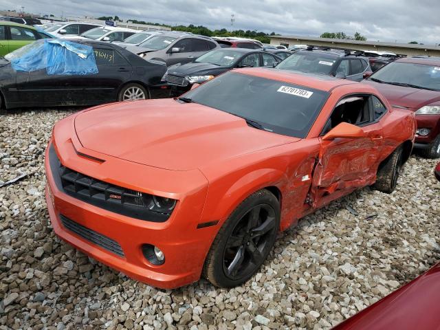 2G1FK1EJ7A9176166 - 2010 CHEVROLET CAMARO SS ORANGE photo 1