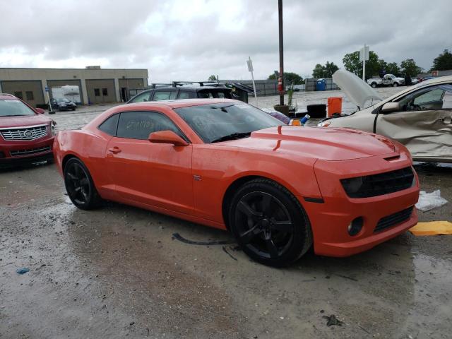 2G1FK1EJ7A9176166 - 2010 CHEVROLET CAMARO SS ORANGE photo 4