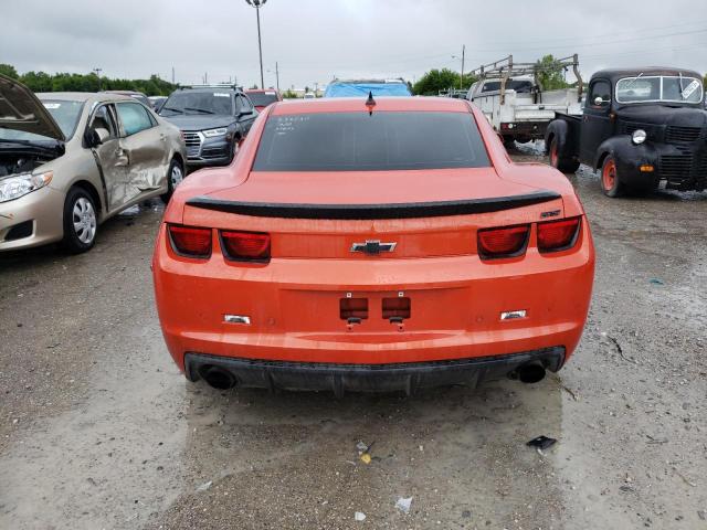 2G1FK1EJ7A9176166 - 2010 CHEVROLET CAMARO SS ORANGE photo 6