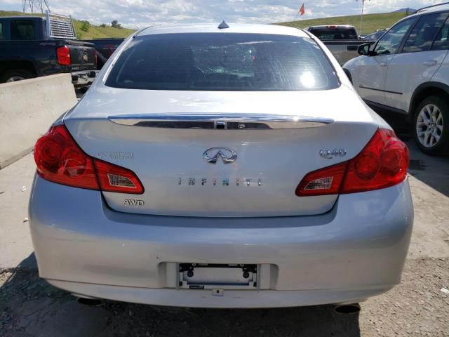 JN1CV6AR0FM650613 - 2015 INFINITI Q40 SILVER photo 6