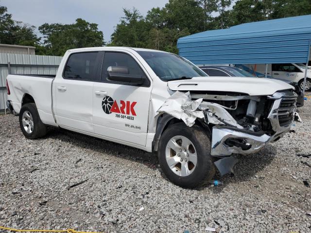 1C6RREMTXMN812565 - 2021 RAM 1500 BIG HORN/LONE STAR WHITE photo 4