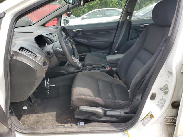 2HGFA16649H338424 - 2009 HONDA CIVIC LX-S أبيض صورة 7