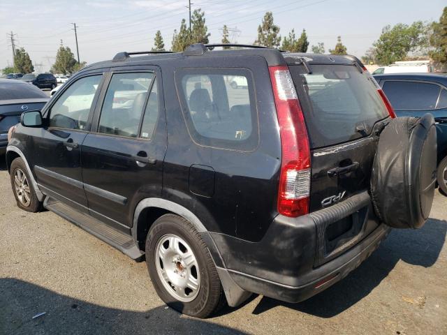 JHLRD68545C009761 - 2005 HONDA CR-V LX BLACK photo 2