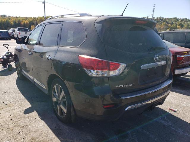 5N1AR2MM3FC654402 - 2015 NISSAN PATHFINDER S GREEN photo 3