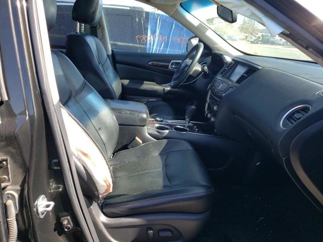 5N1AR2MM3FC654402 - 2015 NISSAN PATHFINDER S GREEN photo 5