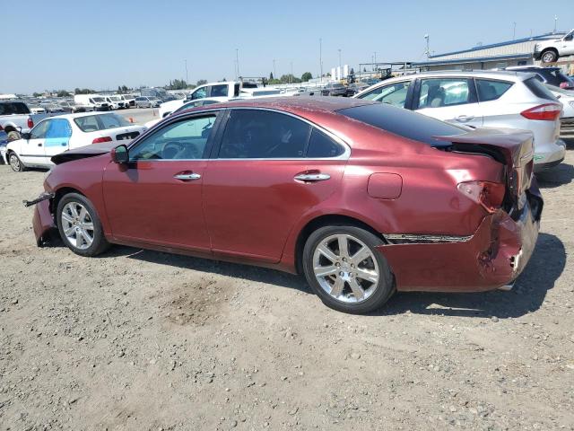 JTHBJ46G272047819 - 2007 LEXUS ES 350 RED photo 2