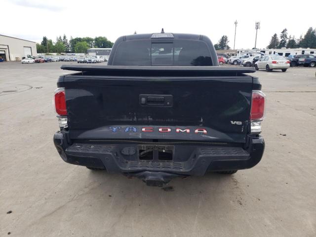 3TMCZ5AN2MM417634 - 2021 TOYOTA TACOMA DOUBLE CAB BLACK photo 6