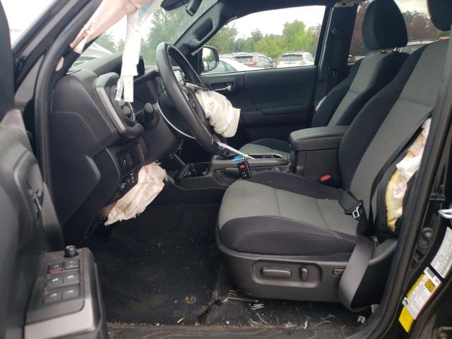 3TMCZ5AN2MM417634 - 2021 TOYOTA TACOMA DOUBLE CAB BLACK photo 7