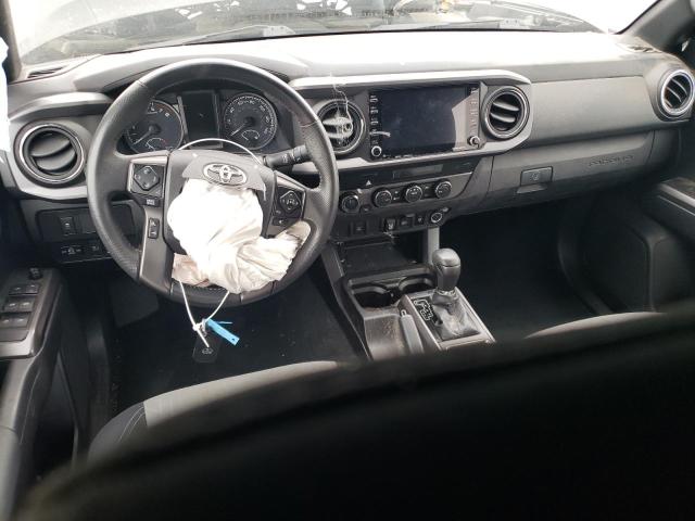 3TMCZ5AN2MM417634 - 2021 TOYOTA TACOMA DOUBLE CAB BLACK photo 8