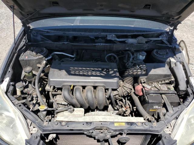 2T1KR32E95C431541 - 2005 TOYOTA COROLLA MA XR BLACK photo 11