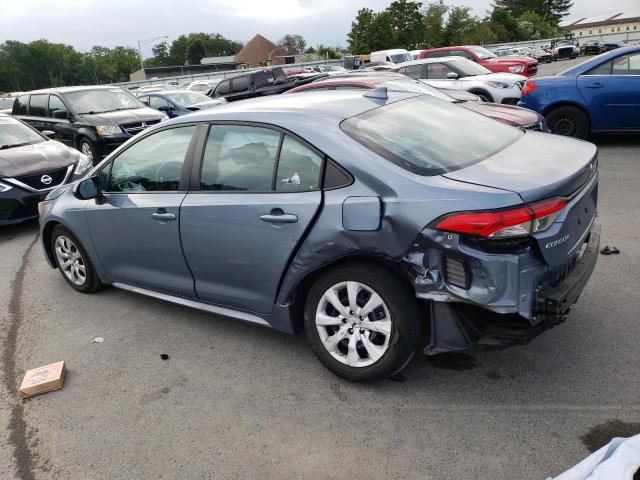 5YFEPMAEXMP163088 - 2021 TOYOTA COROLLA LE BLUE photo 2