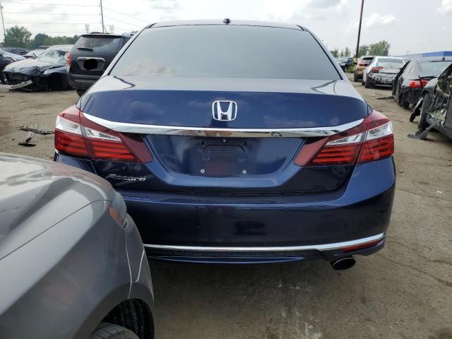 1HGCR2F97GA180961 - 2016 HONDA ACCORD EXL BLUE photo 6