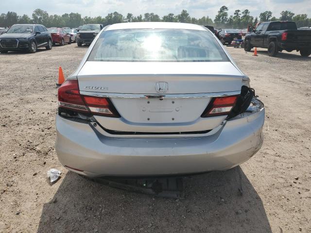 19XFB2F52EE025273 - 2014 HONDA CIVIC LX SILVER photo 6