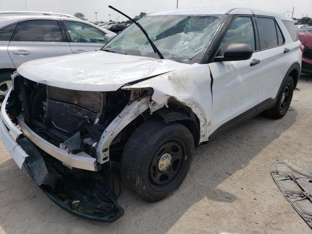 1FM5K8AB7LGC92803 - 2020 FORD EXPLORER POLICE INTERCEPTOR WHITE photo 1