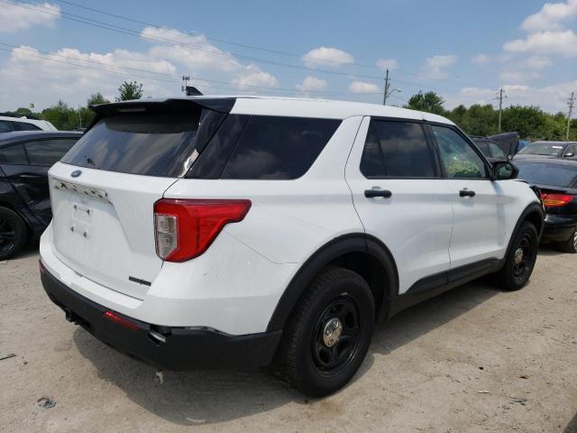 1FM5K8AB7LGC92803 - 2020 FORD EXPLORER POLICE INTERCEPTOR WHITE photo 3