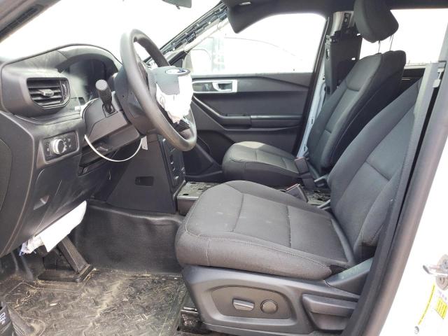 1FM5K8AB7LGC92803 - 2020 FORD EXPLORER POLICE INTERCEPTOR WHITE photo 7