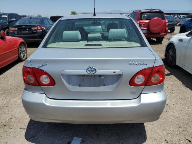 JTDBR32E760088210 - 2006 TOYOTA COROLLA CE SILVER photo 6